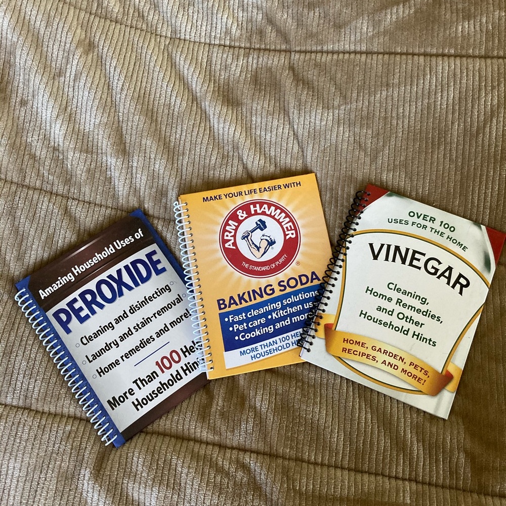 3 Books on Household Remedies!